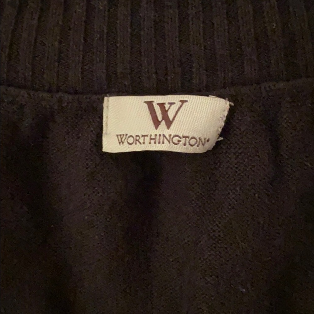 Black short sleeve cardigan - Picture 3 of 3